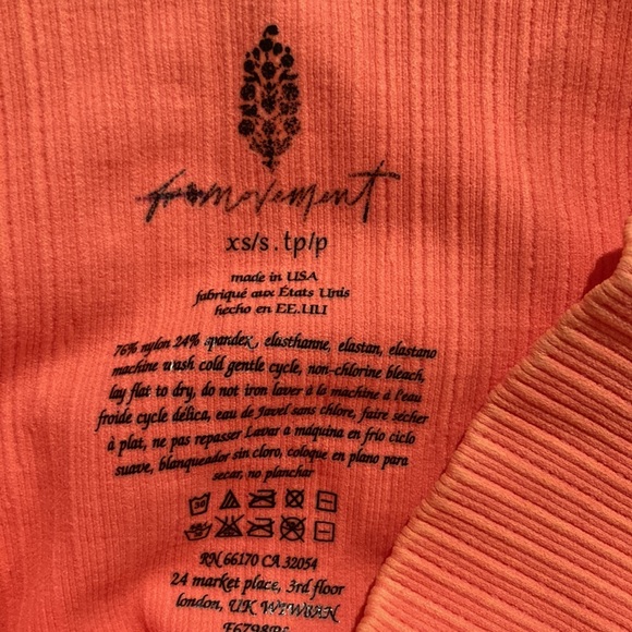 FREE PEOPLE GOOD KARMA RUNNING SHORTS XS/S - Picture 6 of 6